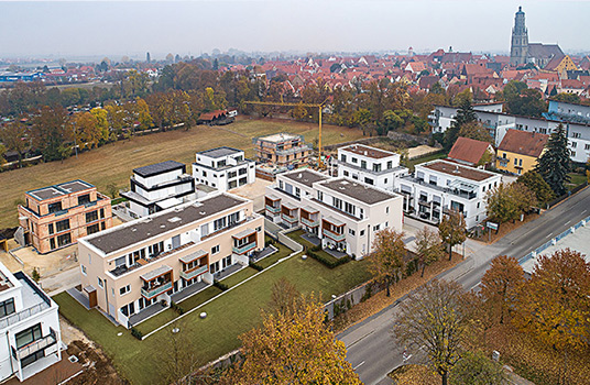Mehrfamilienhäuser in Nördlingen